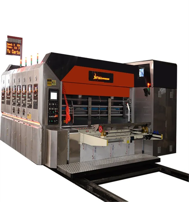 All vacuum transfer  printer slotting die cutting machine