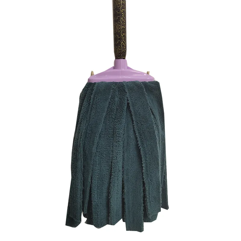 Coral fleece towel mop, thickened, soft, absorbent, wide strip cleaning, wax mop, environmental sanitation