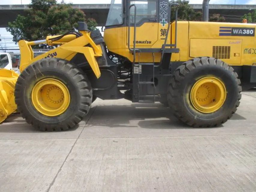 Guaranteed Quality Cheap price  KOMATS WA380-3 used komatsu wheel loader