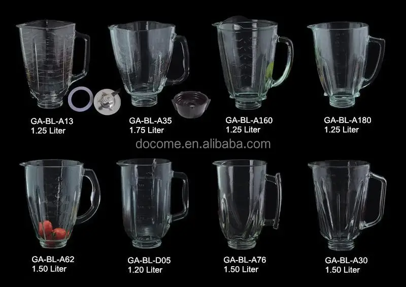 1250ml Glass Beaker Jar Replacement Spare Part for OST 4655 Blender/juicer/mixer Classic Jug in South America