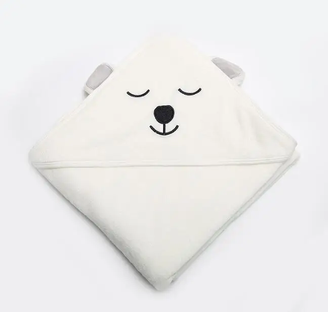 
2020 New bamboo Baby organic hooded towels with ears 
