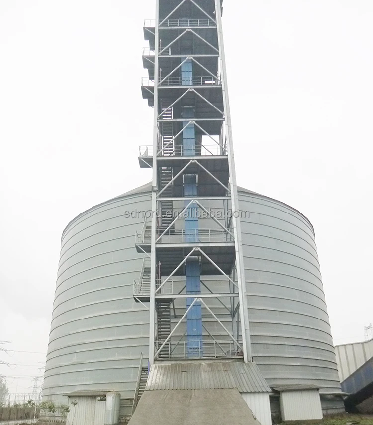 NE50 cement silo bucket elevator grain tank silo vertical conveyor plate chain bucket elevator