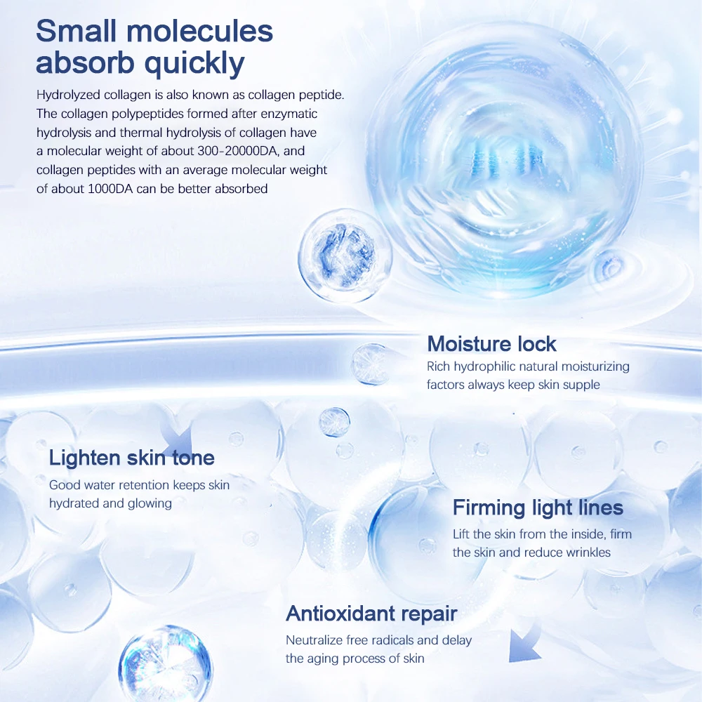 OEM ODM Hydrogel White Bio-Collagen Disposable Anti-Wrinkle Firming Hydrating Overnight Sleeping Facial Sheet Mask for Women Men