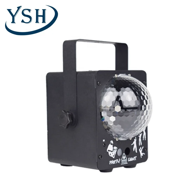 Лазерный светильник YSH для дискотеки RGB проектор освещение вечеринки световой эффект диджея светодиодная лампа украшения дома