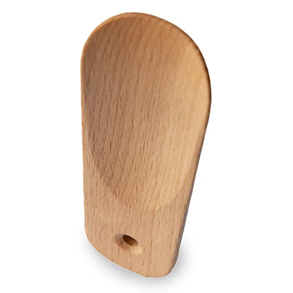 Hot Sale Beech Wood Small Custom ShoeHorns Mini Shoe Horn for Child