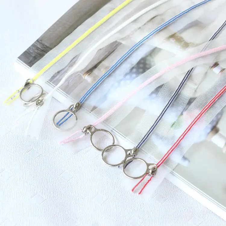 
For Luggage And Clothing 5# Various Cm Zipper Closed Multicolor Nylon Transparent Zipper Loop Zipper Puller 