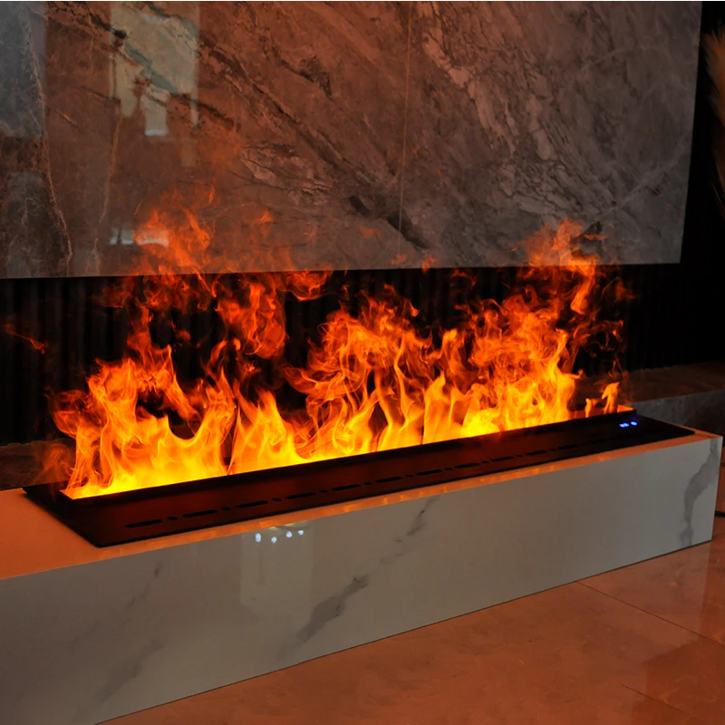 
3d atomization fireplace electronic decoration embedded simulation flame Internet celebrity humidifier 