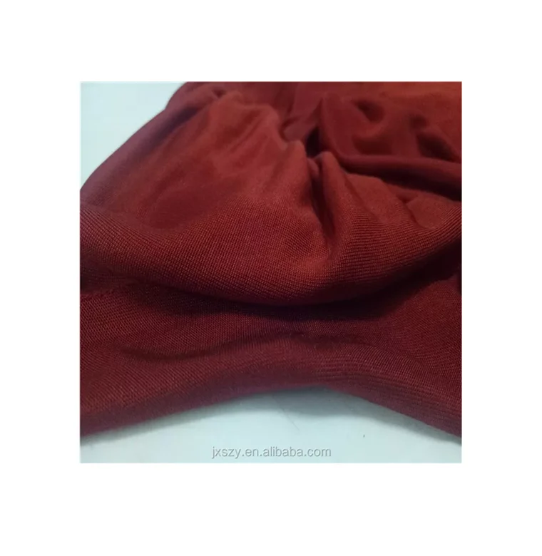 Jersey knit fabric 100% pure silk fabric