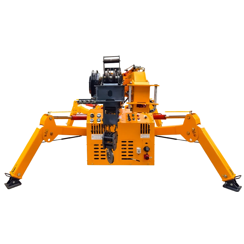 Versatile Spider Crane 9 Ton, Balancing Power & Portability for Multiple Applications