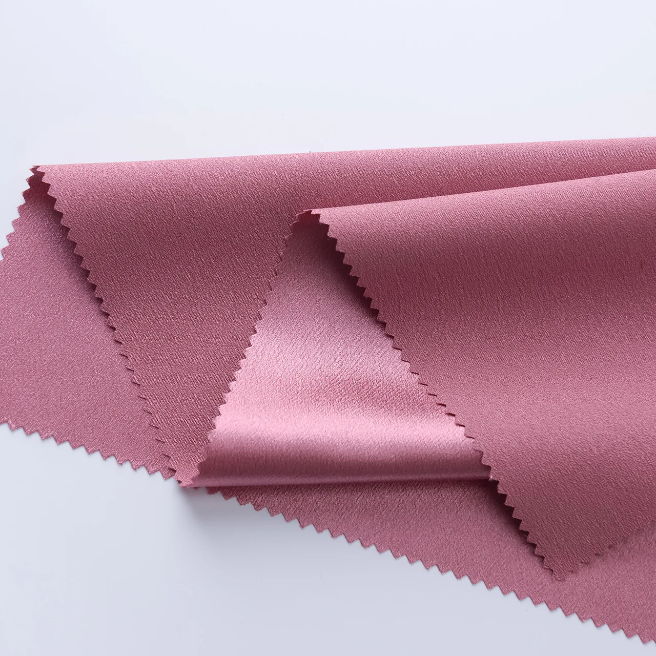 Factory cheap price polyester sparkling silk crystal satin fabric for summer dress