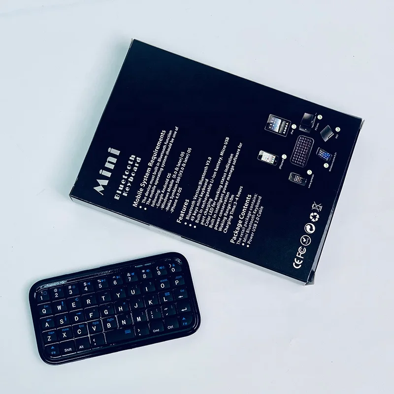 100% Original Brand New Mini Gaming Keyboard Wired Black Keyboard For Cell Phone