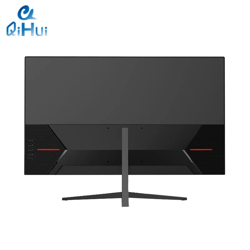 Qihui  23.8/27/31.5 inch led monitor computer 4k Ips 165hz  ips screen pc 1ms  Study Office Lcd monitor Rgb Light Bar