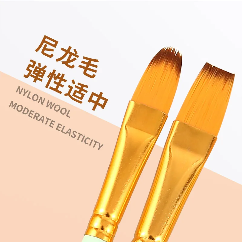 10 acrylic paint pens, watercolor painting brushes, board brushes, oil painting pigments, painting sets, wolf hair hook pens