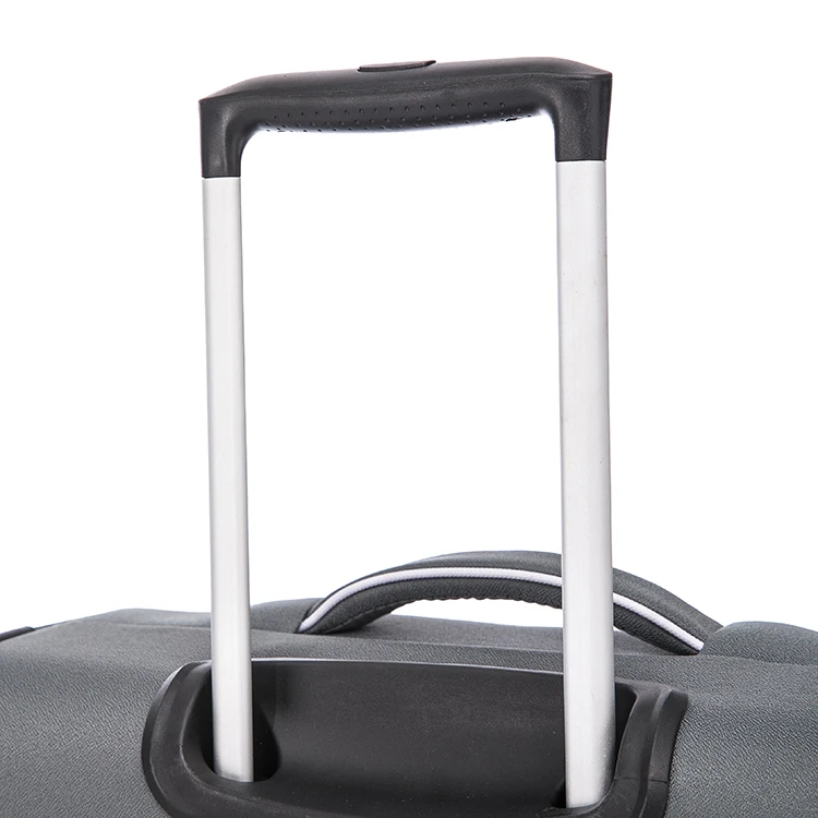 Manufacture Factory 4 Wheels Nylon Red Trolley Luggage Sets with Spinner Universal Wheel