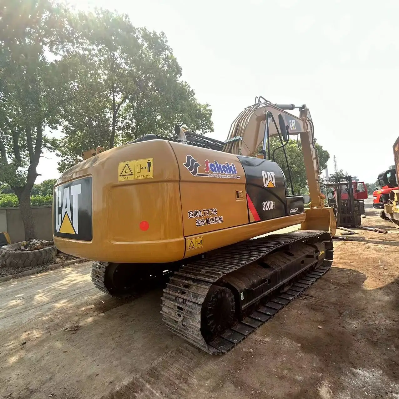 Б/у хорошее качество Подержанный тяжелый Cat320d2 320d 320d2l экскаватор гусеничный CAT330