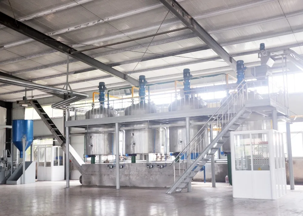 100 Tons Per Day Large Animal Oil Refining Equipment Production Line and for Skin Care Product Using
