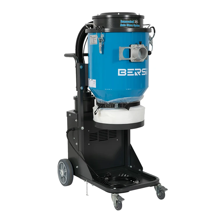 Whole professional H-class cyclone industrial concrete cement dust extractor collector HEPA vacuum machine for polishing