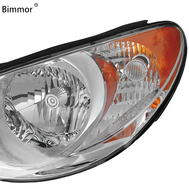 BIMMOR car headlights for Hyundai Elantra USA version headlamp Halogen lamp factory OEM aftermarket replacement