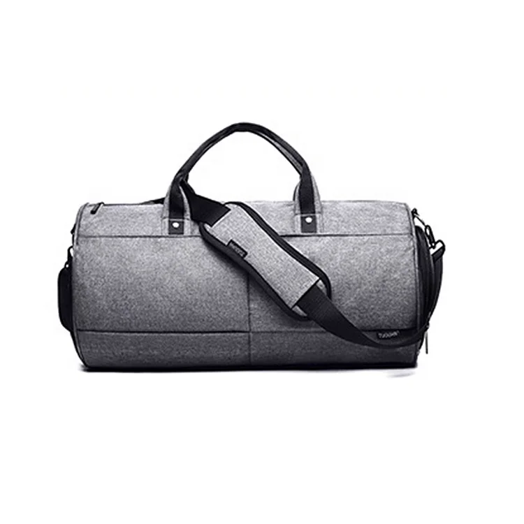 Portable Women Men Traveling Gym Sport Luggage Duffel Bag With Shoes Compartment