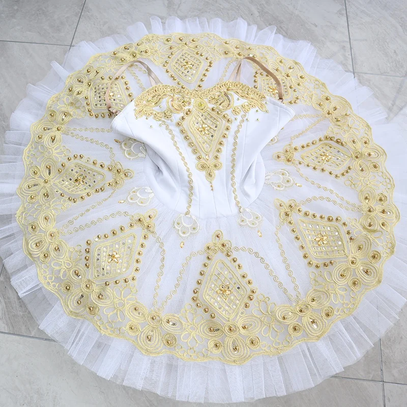 Free ship! Ballet Tutu Classical hanging bell Flora platter tutu Ballerina pas de deux black swan peacock feather ballet tutu