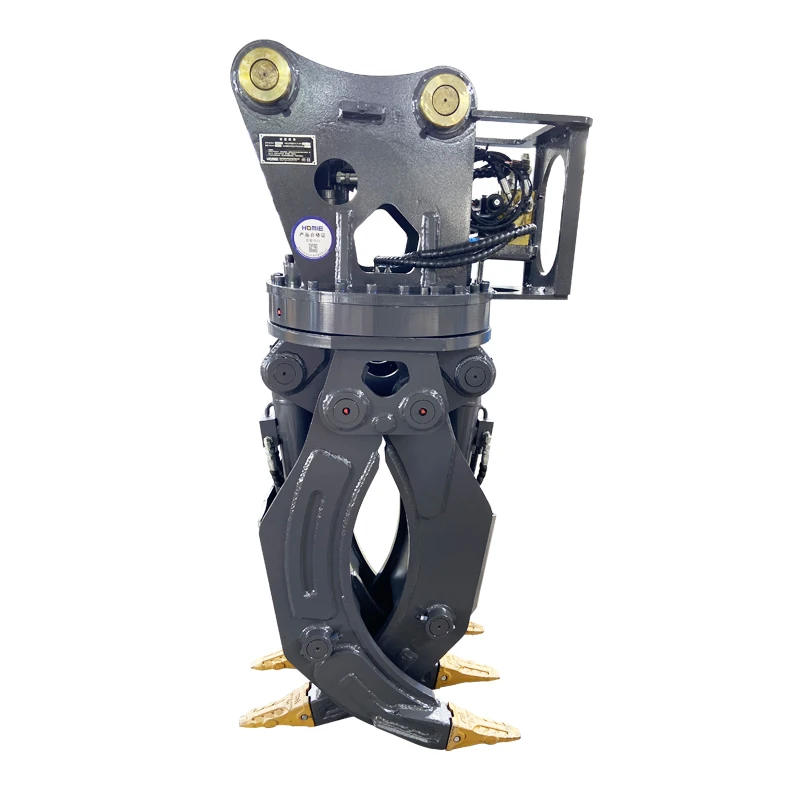 Factory Direct Selling Forestry Machinery Hydraulic Excavator Rotating Log grapple