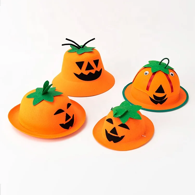 Factory directly sell halloween Pumpkin image hat