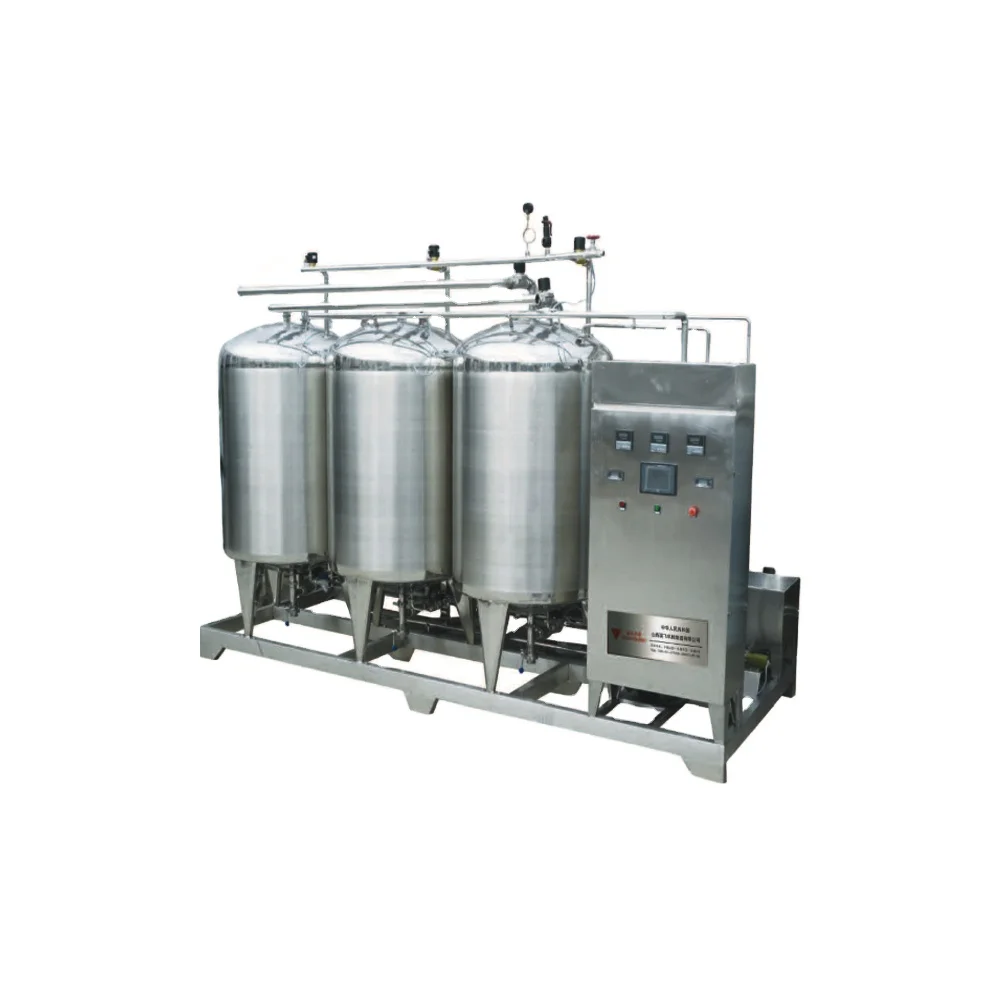 Milk Juice And Beverage Production Line Cip Cleaning System