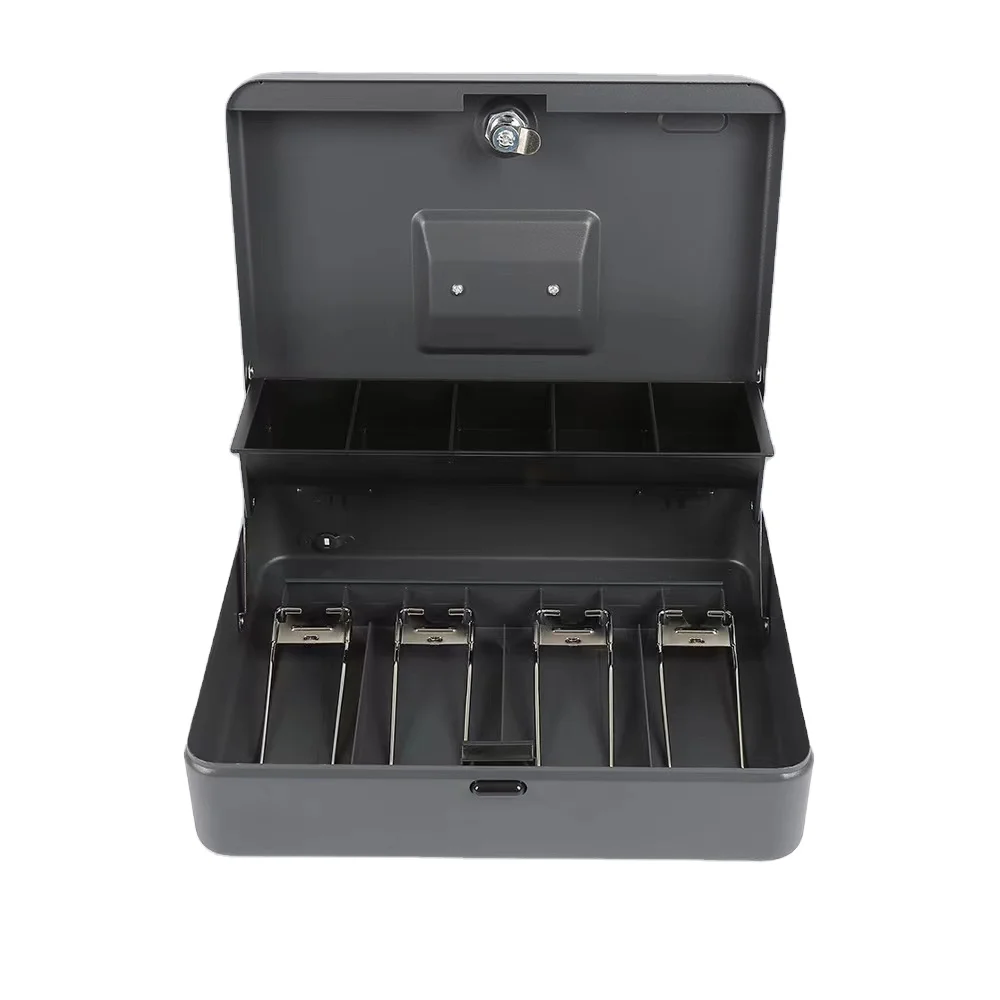 Cedi 3024-2 black double layer cash box register high quality economical electronic usb cash drawer Cashier machine restaurant