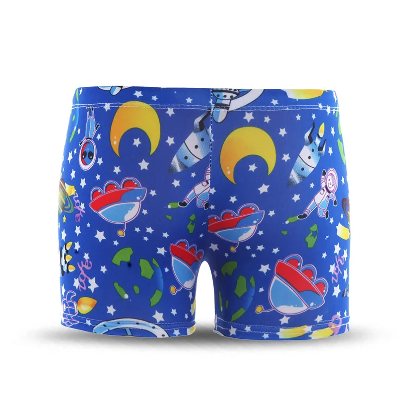Cheap Wholesale Children Cartoon Kids Swimsuit Swim Trunks Boys Swimming Shorts