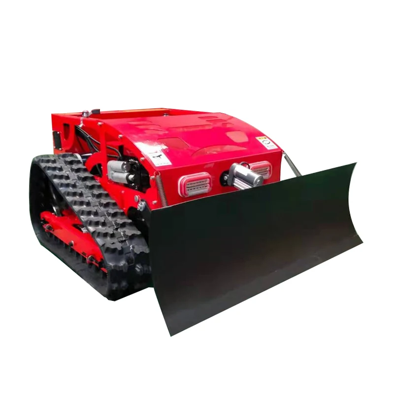 Radio Control Mowers Tracked All Terrain Remote Control Robot Weed Mowing Machine