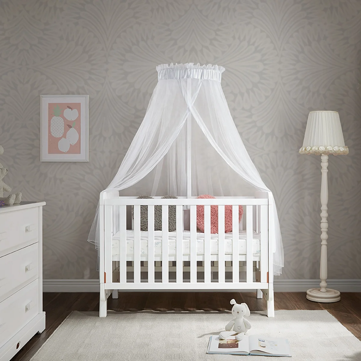 Only B2B Boori Baby Bedside Sleeper Crib Adjustable Wooden Co Sleeper Baby Bed For New Born