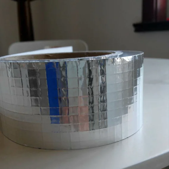 High performance aluminum foil duct tape