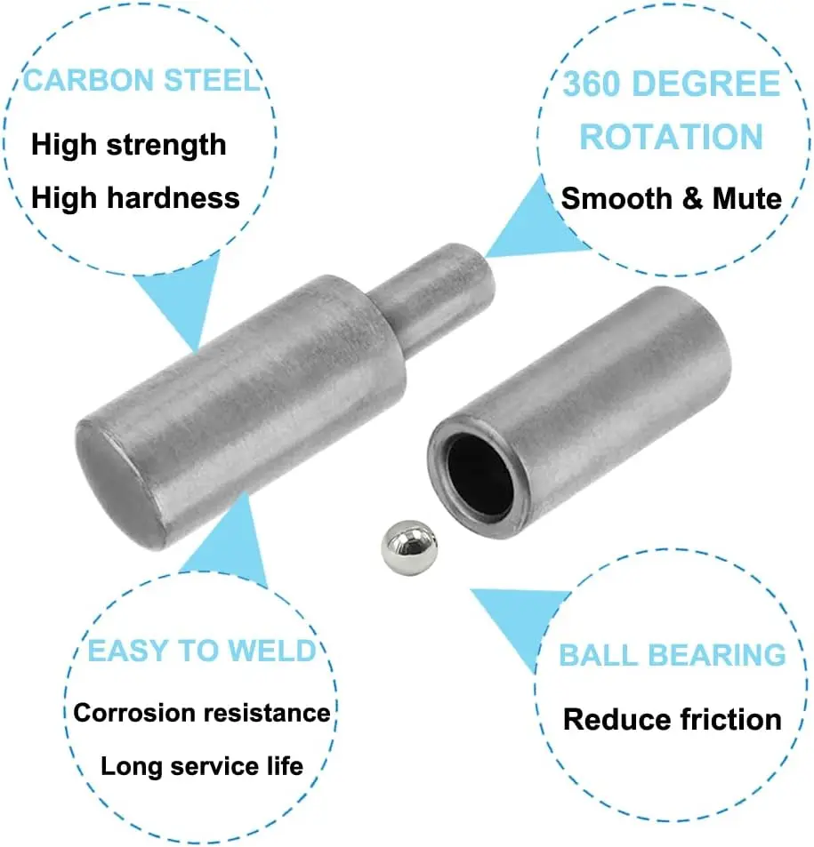 Low Price Wholesale Heavy Duty Welding Hinge Steel Gate Welding Hinges For Steel Doors