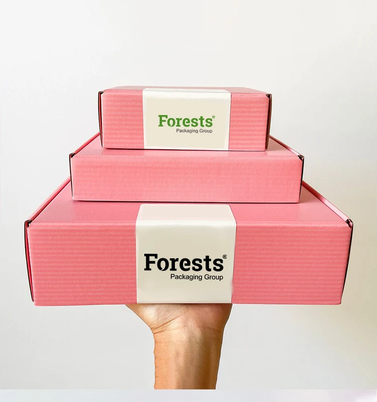 Elegant Paper Jewelry Boxes with Logo Lavender Packaging Custom Gift Box Logo Cardboard 25x13 Shipping Mailer Shipping Box