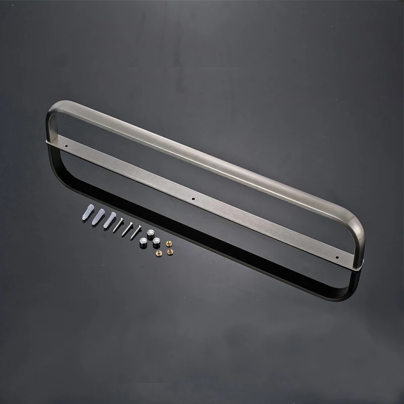 304 Stainless Steel Single Towel Bar Towel Holder Towel Rail Shiny/Brushed Polishing