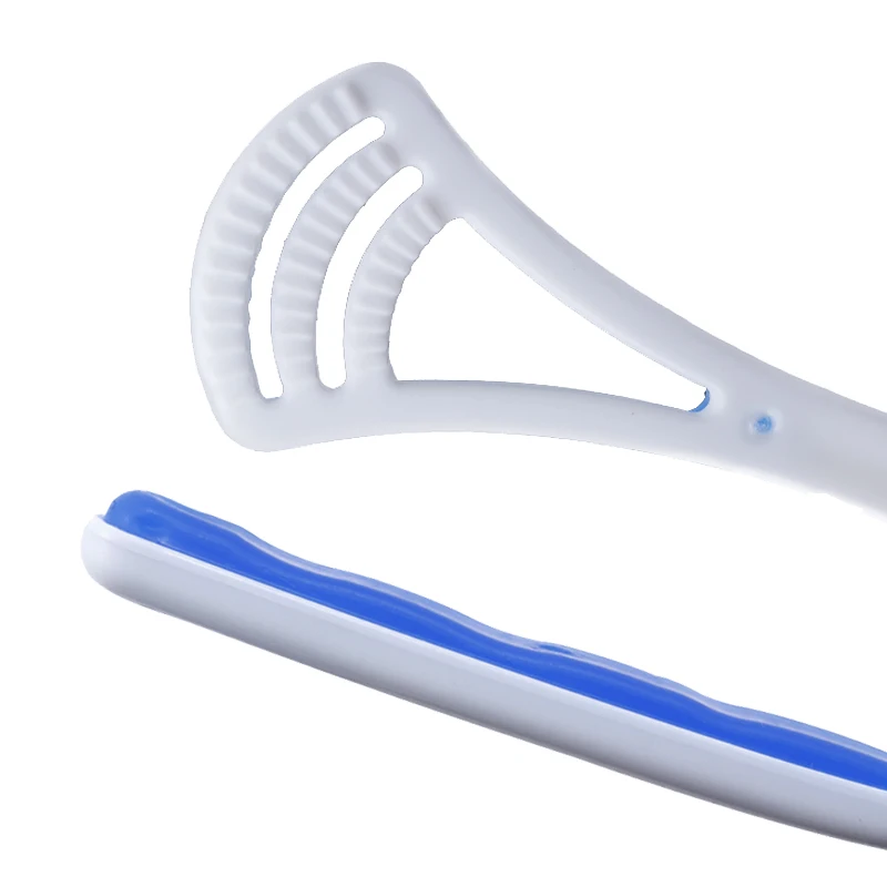 Amazon hot sales custom plastic tongue scraper set tongue cleaner