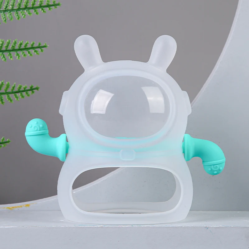 New Arrivals Bpa Free Gift Box Set Teether Silicone Removable Chewing Silicone Hand Teether