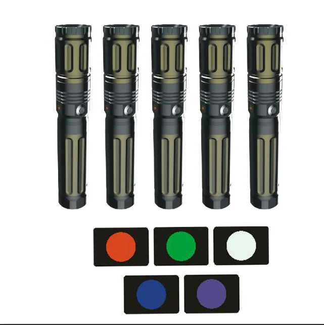 Portable hand held 15W led alternate light sources forensic science