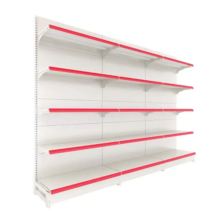 High quality  hot sale supermarket shelves display retail gondola single-sided double-sided shelves