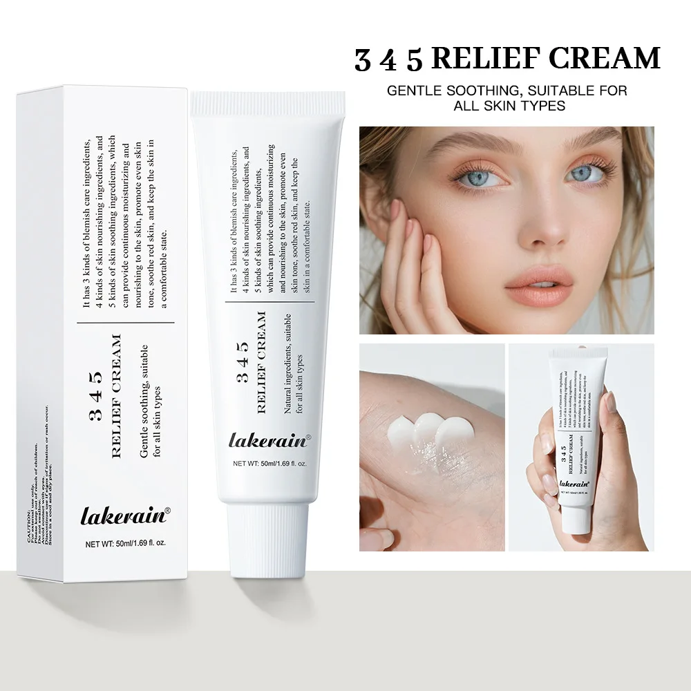 Lakerain RELIEF CREAM 50ml Concentrated care with multiple ingredients, comprehensive solution to skin problems