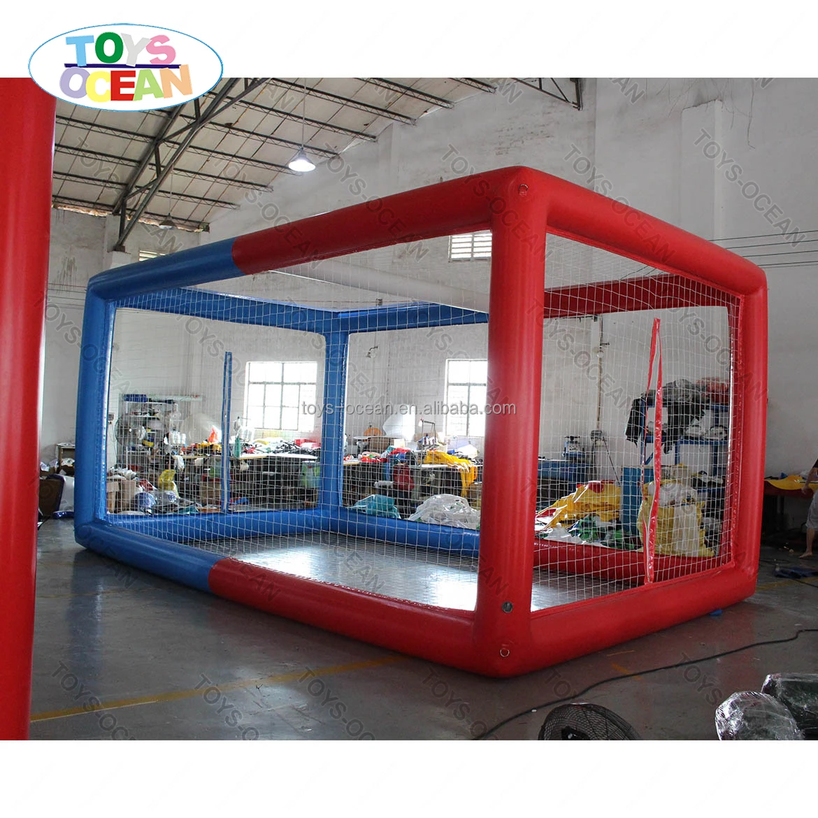 Factory customized commercial PVC drone soccer ball inflatable arena drone tent inflatable cage for Sale