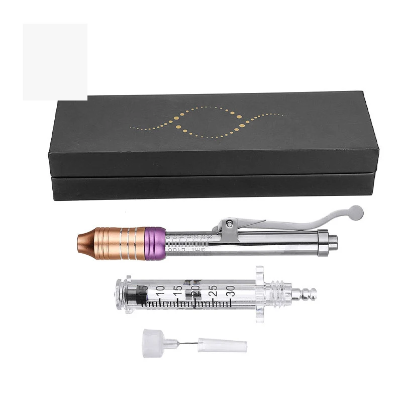 High Pressure Mesotherapy Needle Free Lip Filler Hyaluronic Pen Gun Injection Kit Acid Micro Hyaluronic Pen Gun dermal pen