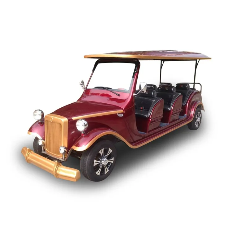 5 Seats Electric Vintage Car Classic Car Golf Car
