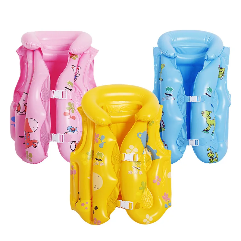 SP27953 Kids inflatable angel wings life vest inflatable swimming safety vest for sale