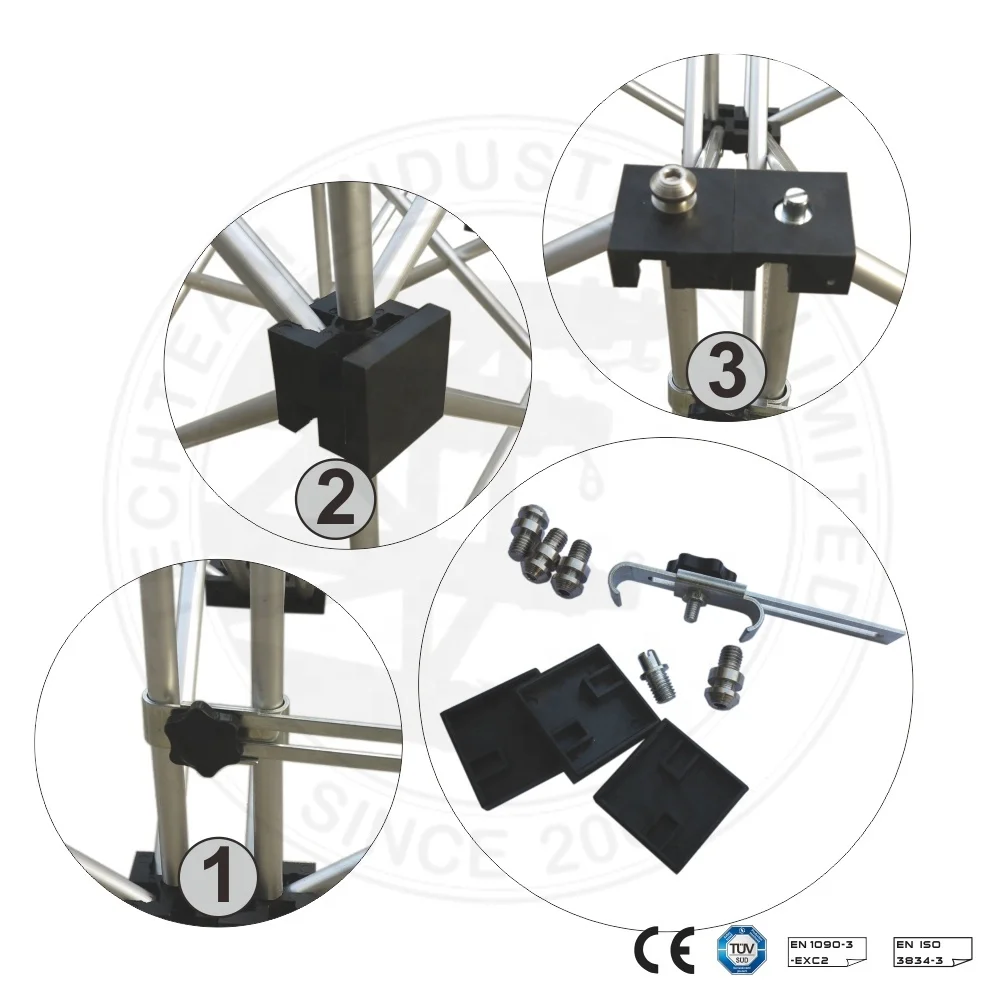 Популярный портативный сценический барабан Riser/DJ platform100cmx100cm