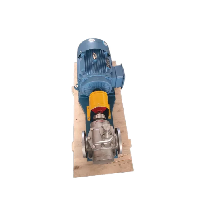 YCB 5KW Electric High-Lift Flow Metal Gear Pump OEM Small Pulsation Hydraulic Water/Wastewater Treatment Circular Arc Type