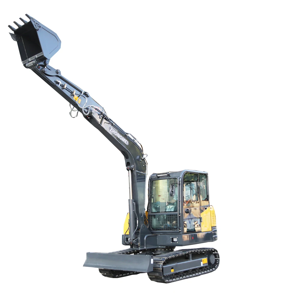 Small Excavator For Agriculture Construction Site Excavator Small Four-Drive Belt Excavator