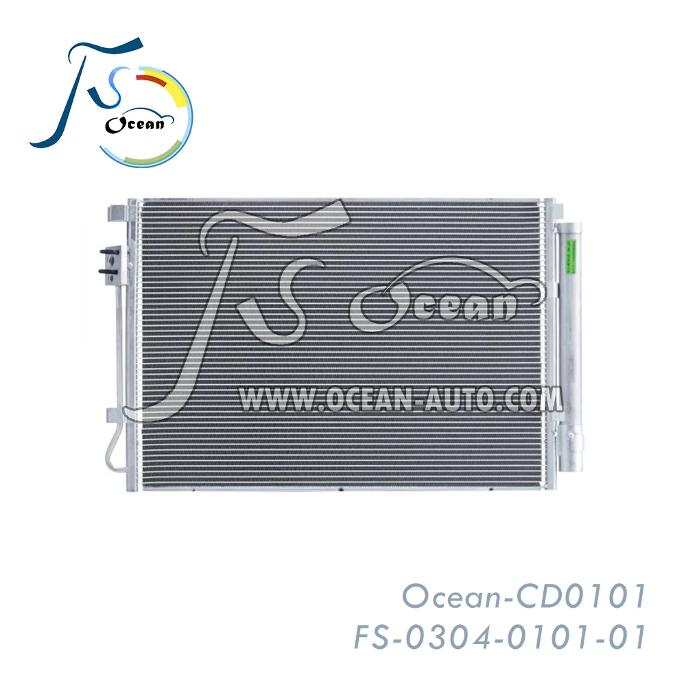 Replace AC Condenser For Hyundai Accent (2012-2017) 97606-1R000 Air Conditioning Spare Part CD0101