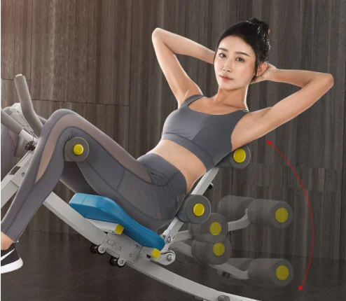 Foldable Home Fitness Power Shaper Machine AB Abdominal Coaster Trainer with LCD Display