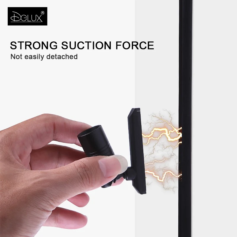 DGLUX Dc 12v 24v Small Led Magnetic Track Spotlight For Mall Counter Museum Exhibition Hall Showcase Light